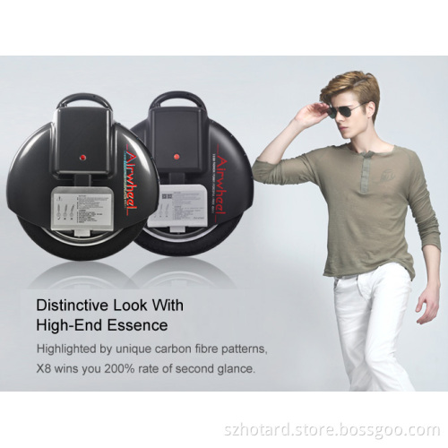 Latest Model Origin Airwheel X8 Carbon Fiber Electric Unicycle Scooter